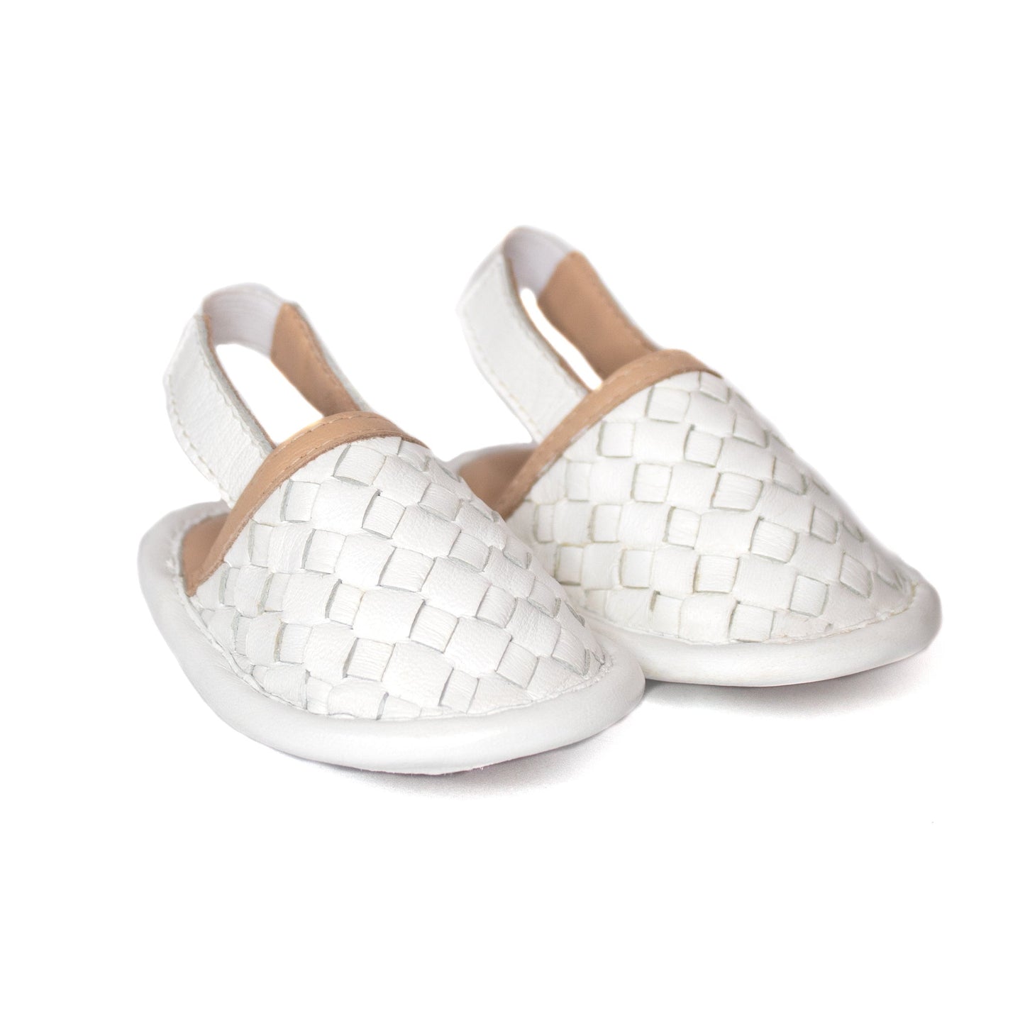 Baby Huarache White - oTeii Handmade Huaraches | Premium Mexican Sandals