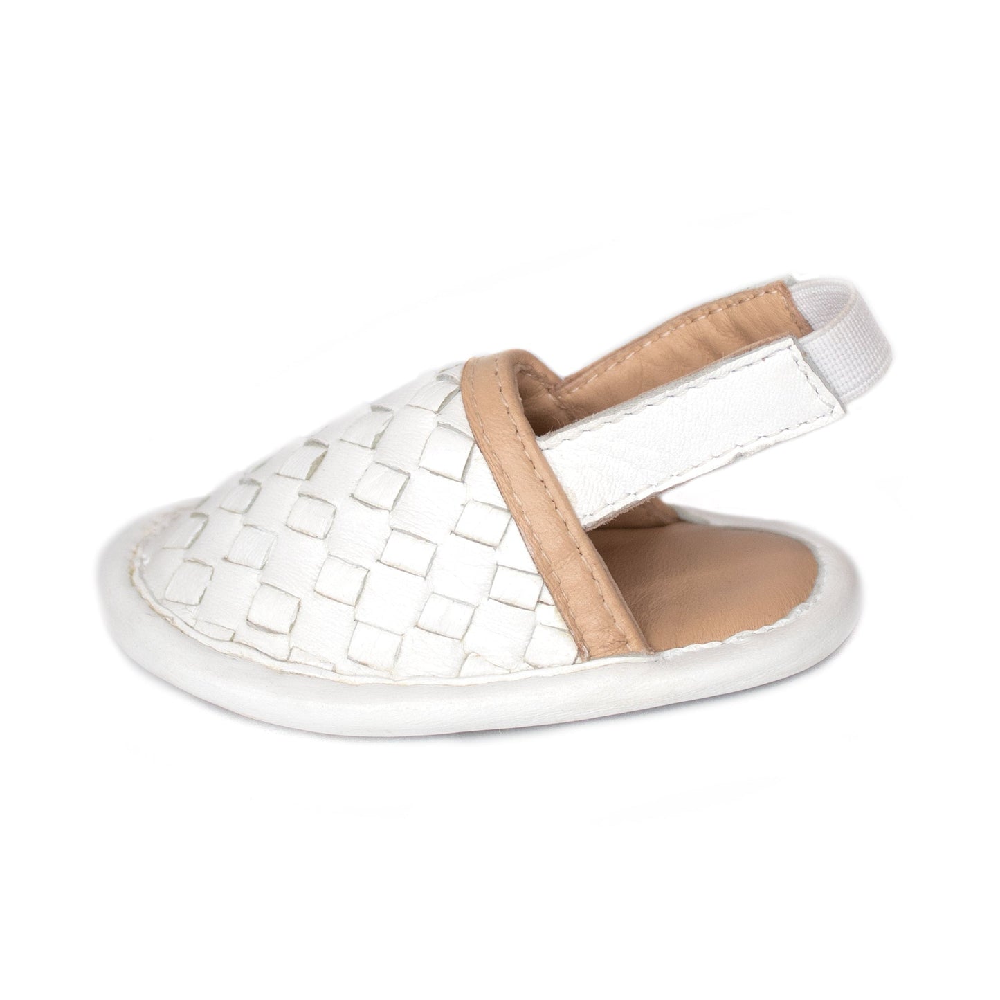 
                  
                    Baby Huarache White - oTeii Handmade Huaraches | Premium Mexican Sandals
                  
                